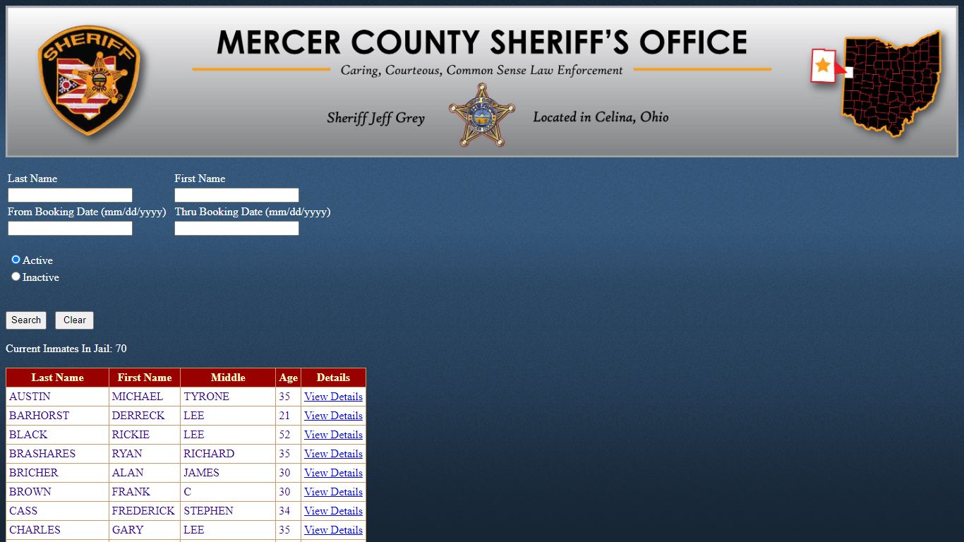 Mercer County Sheriff's Office